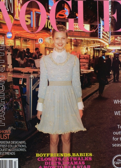 超级麻豆：时尚美照之“牙缝妹”琳赛.威克森 （Lindsey Wixson)