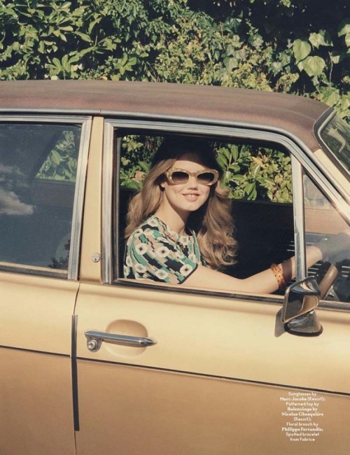 超级麻豆：时尚美照之“牙缝妹”琳赛.威克森 （Lindsey Wixson)