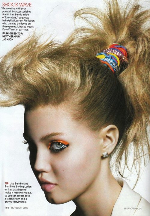 超级麻豆：时尚美照之“牙缝妹”琳赛.威克森 （Lindsey Wixson)