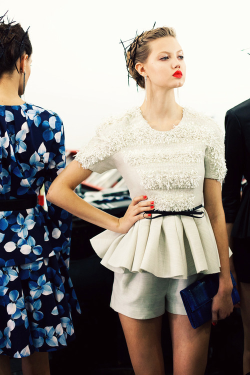 超级麻豆：时尚美照之“牙缝妹”琳赛.威克森 （Lindsey Wixson)