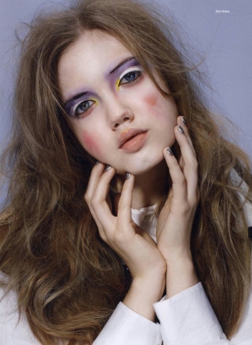 超级麻豆：时尚美照之“牙缝妹”琳赛.威克森 （Lindsey Wixson)