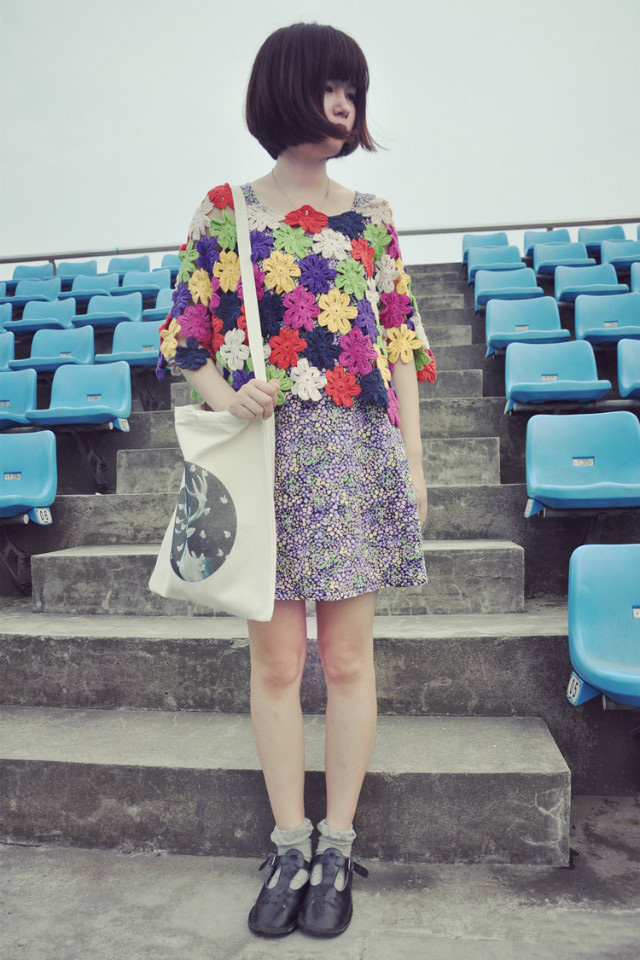 杭州潮女街拍 简约的夏季格调