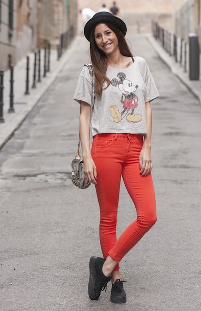 西班牙潮女街拍 你所喜欢的风格