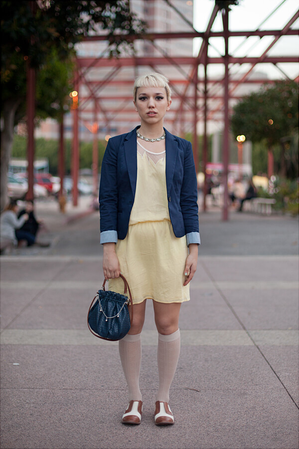 洛杉矶潮人五月街拍 生活中的时尚风格