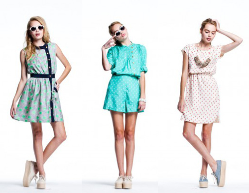 甜美可爱的邻家女孩。Lauren Moffatt 2013 LookBook