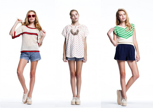 甜美可爱的邻家女孩。Lauren Moffatt 2013 LookBook