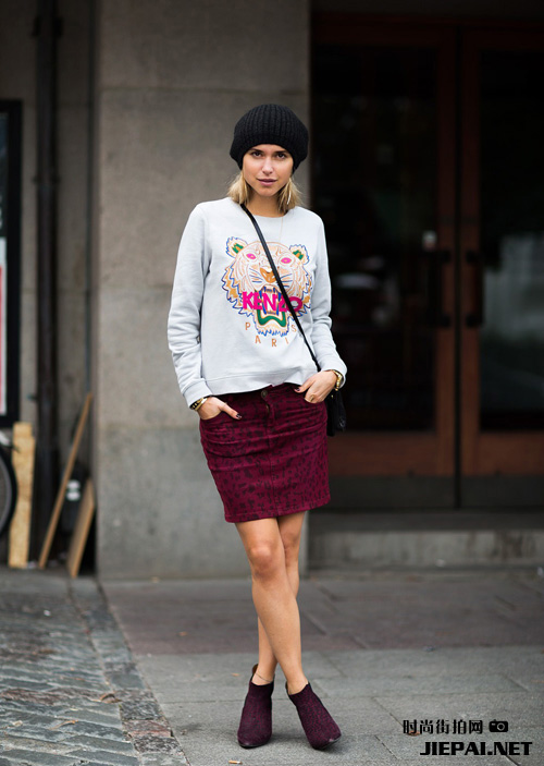 欧美街拍 短裤短裙齐上阵