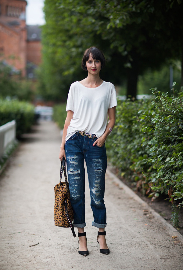 欧美街拍 看潮女高街风格出行