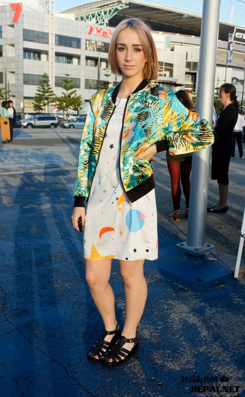 纽约街拍 潮人街头运动风尽显