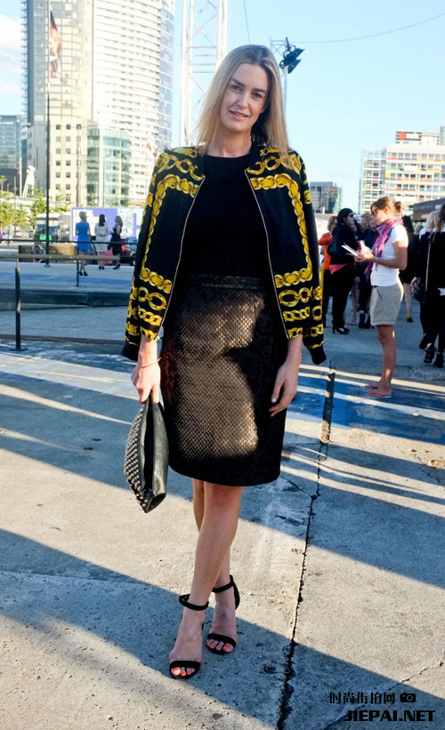 纽约街拍 潮人街头运动风尽显