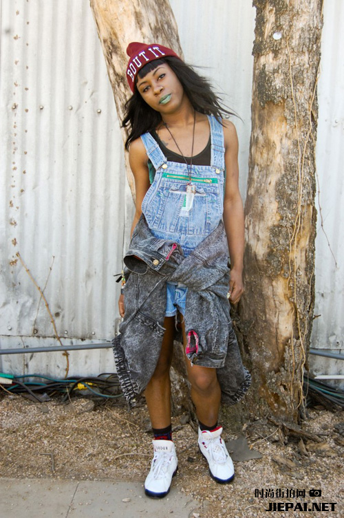 纽约街拍 潮人街头运动风尽显