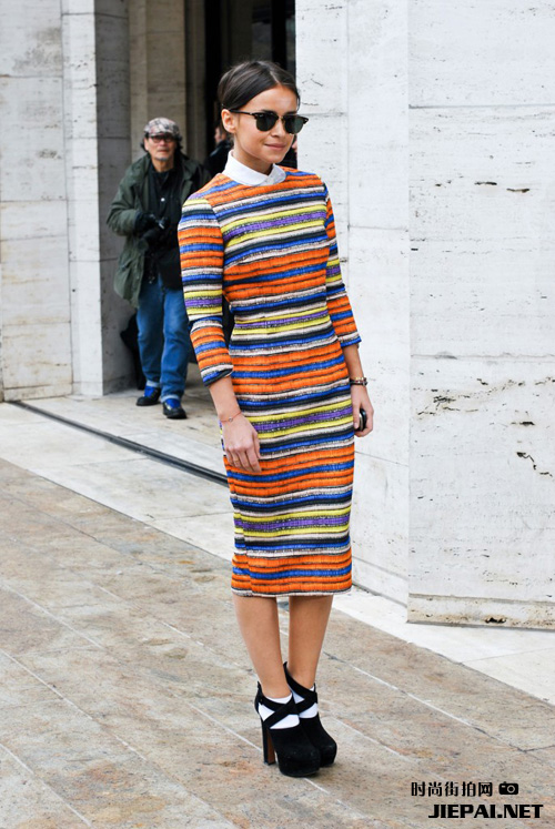 纽约街拍 潮人街头运动风尽显