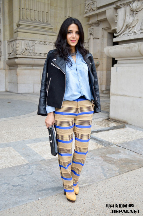 纽约街拍 潮人街头运动风尽显