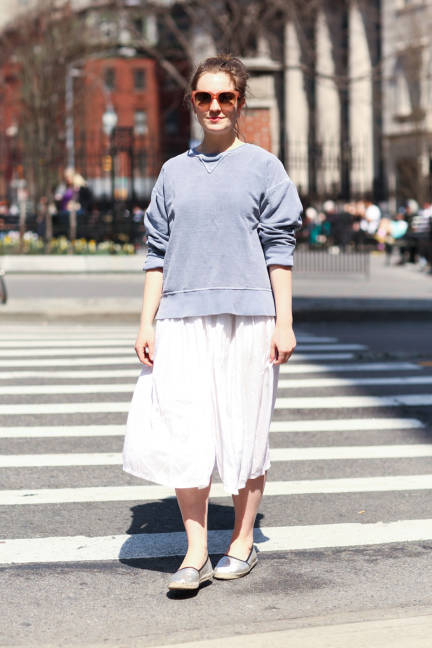 纽约街拍 潮女们的时尚美搭秀