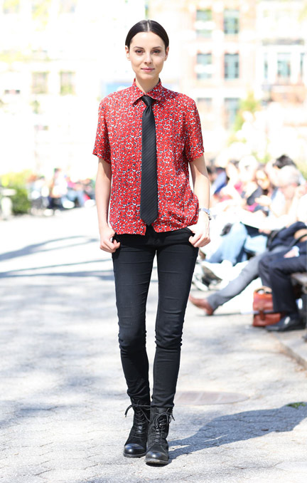 纽约街拍 潮女们的时尚美搭秀