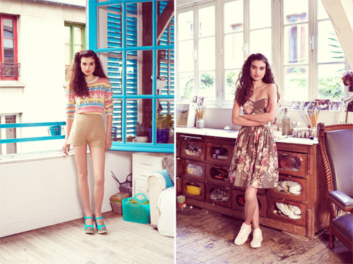 优雅复古的法式风情 Paul & Joe Sister LookBook