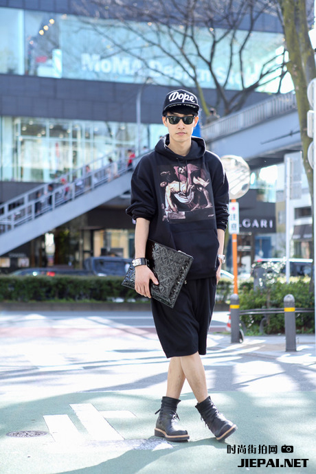 日本潮人街拍 个性穿搭眼前一亮