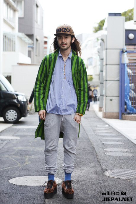 日本潮人街拍 个性穿搭眼前一亮