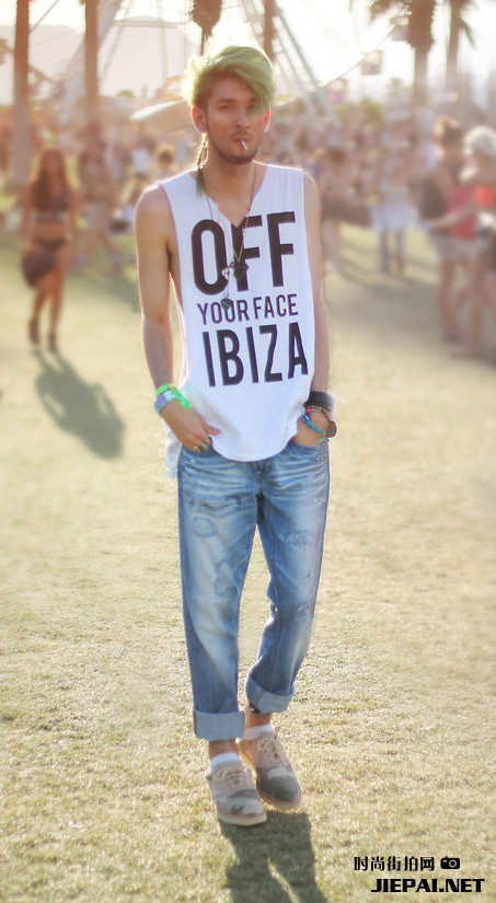 欧美潮人街拍 初夏衣服各有特色