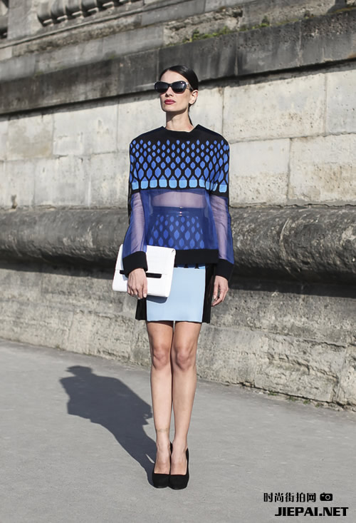 欧美潮人街拍 初夏衣服各有特色