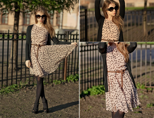 精致百变的俄罗斯少女。Anna Vershinina时尚搭配志