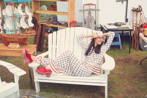 可爱有趣的古着少女。探访美国古玩集中地