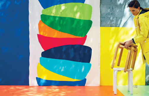 迷人耀眼的色彩拼图。Marimekko 2013 Catalogue