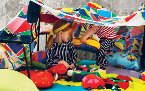 迷人耀眼的色彩拼图。Marimekko 2013 Catalogue