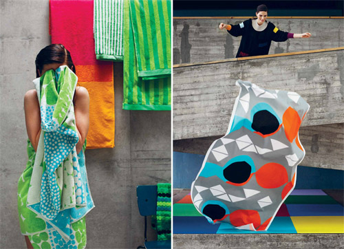 迷人耀眼的色彩拼图。Marimekko 2013 Catalogue