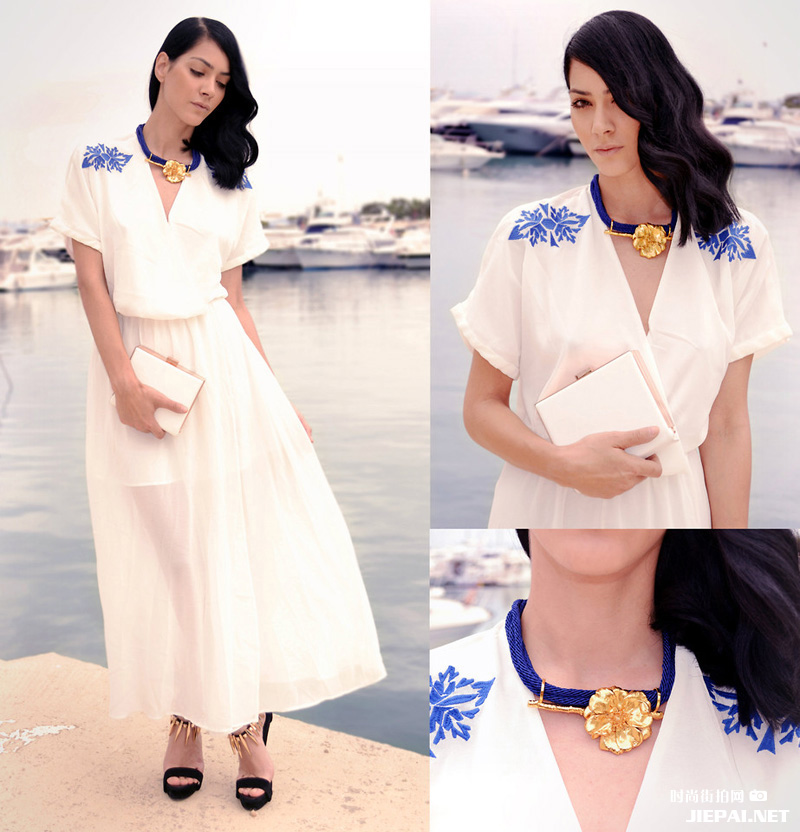 欧美潮人街拍 黑白简约范儿