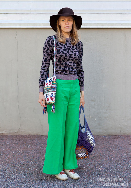 2013年5月赫尔辛基街拍整理 看北欧时尚风情秀