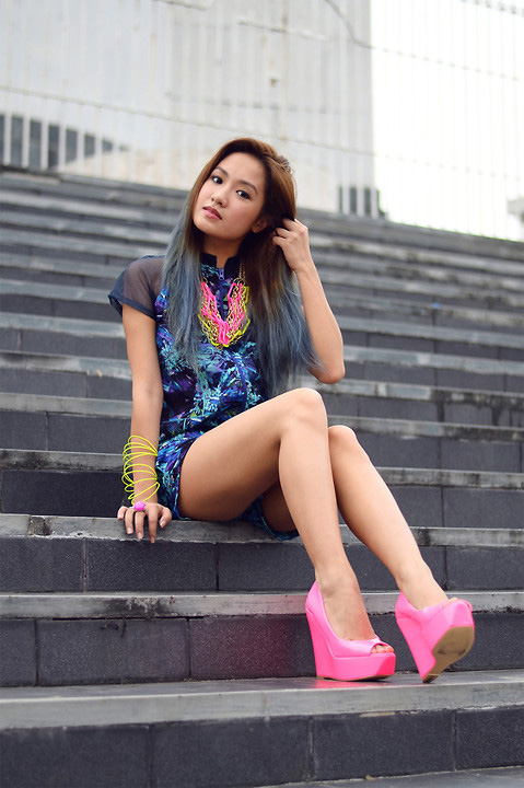 街拍欧美潮女美鞋风格搭配