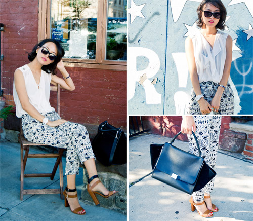 迷人可爱的轻熟女。Sunyoung Jang搭配志欣赏