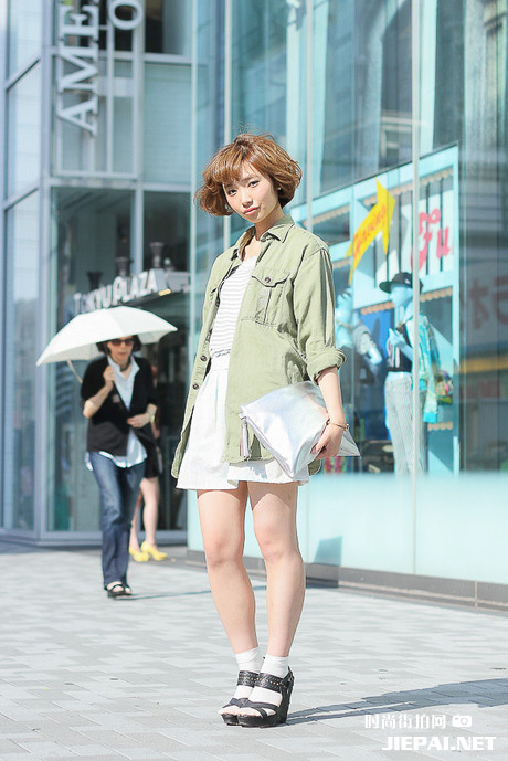 日本潮人街拍 街头展现各类风格