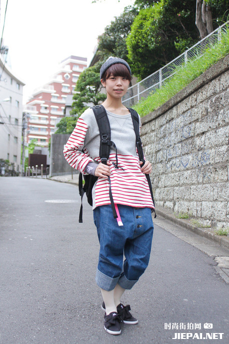 日本潮人街拍 街头展现各类风格