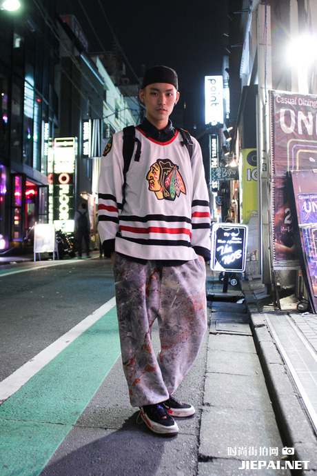 日本潮人街拍 街头展现各类风格