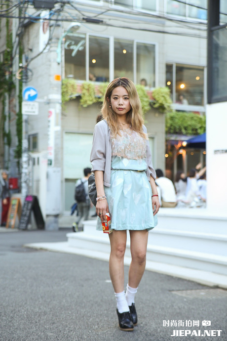 日本潮人街拍 6月街头奇异搭配