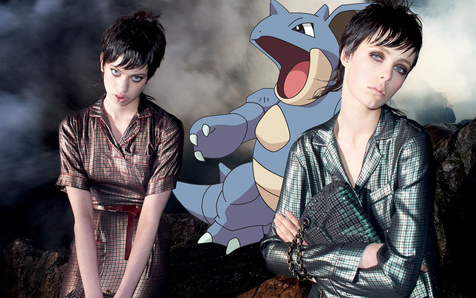 当时尚品牌广告海报遇上“Pokémon”