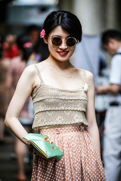 六月怀旧跳蚤集市着装大赛街拍回顾