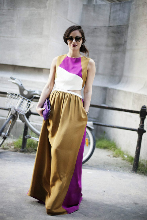 街拍2013高级定制时装周场外潮人秀