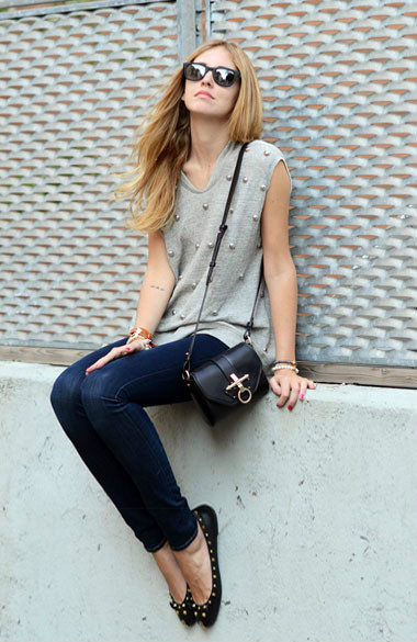 欧美潮女街拍 个个都有范儿