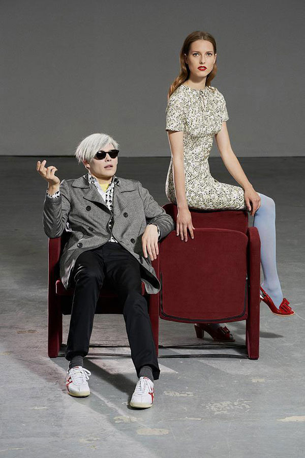 Andy Warhol与Paulette Goddard: Peter Jensen 2014 春夏系列