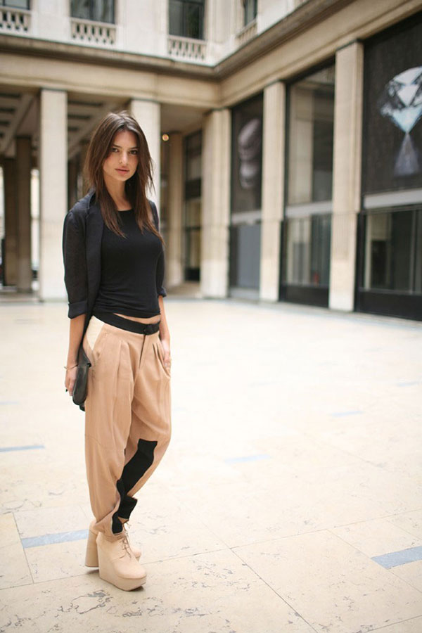 2014春夏巴黎时装周潮人场外街拍合辑