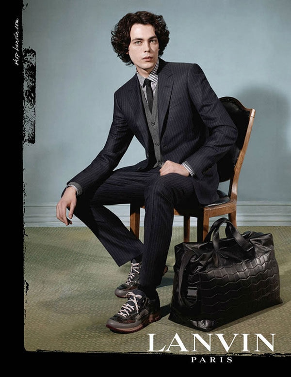 Lanvin 2013 秋冬形象照发布 怪诞复古路线
