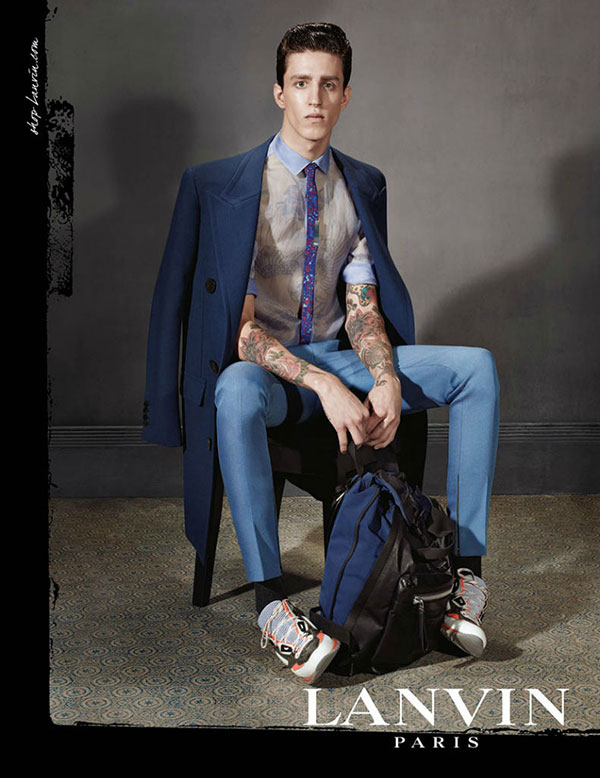Lanvin 2013 秋冬形象照发布 怪诞复古路线