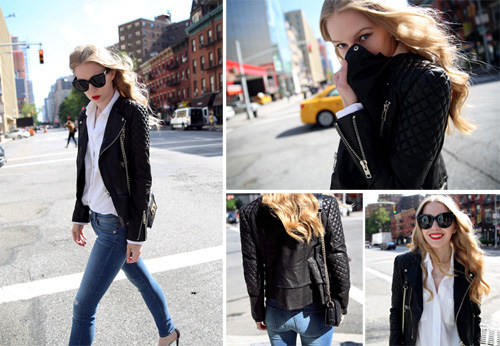 曼哈顿女郎。Carolina Engman搭配志欣赏