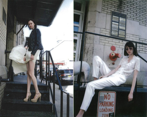 潇洒复古的现代婚纱。Houghton Bride 2014 Lookbook