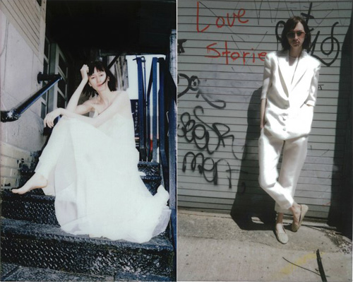 潇洒复古的现代婚纱。Houghton Bride 2014 Lookbook