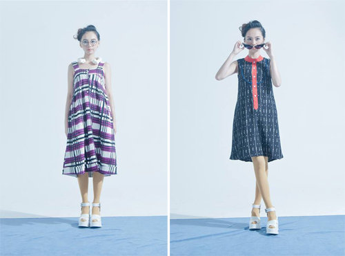 甜美可爱的古怪少女。Little Treasure 2013 Collection