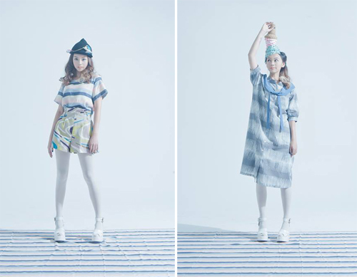 甜美可爱的古怪少女。Little Treasure 2013 Collection